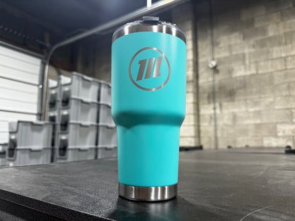 Teal Motivated Tumbler Cup