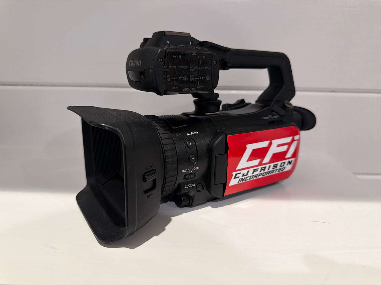 Used Canon AX11 (Red CJ Faison Camera)
