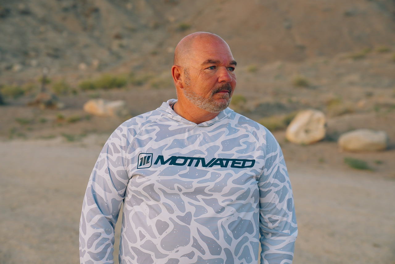 Snow Camo Hooded Shirt