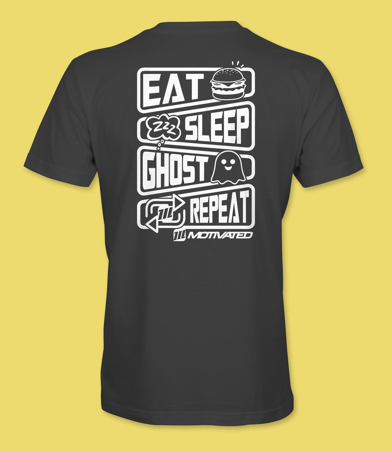 Eat Sleep Ghost Repeat Shirt