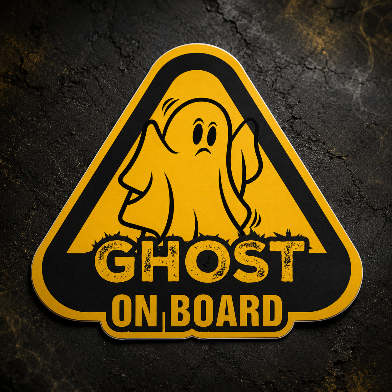 Ghost On Board Sticker
