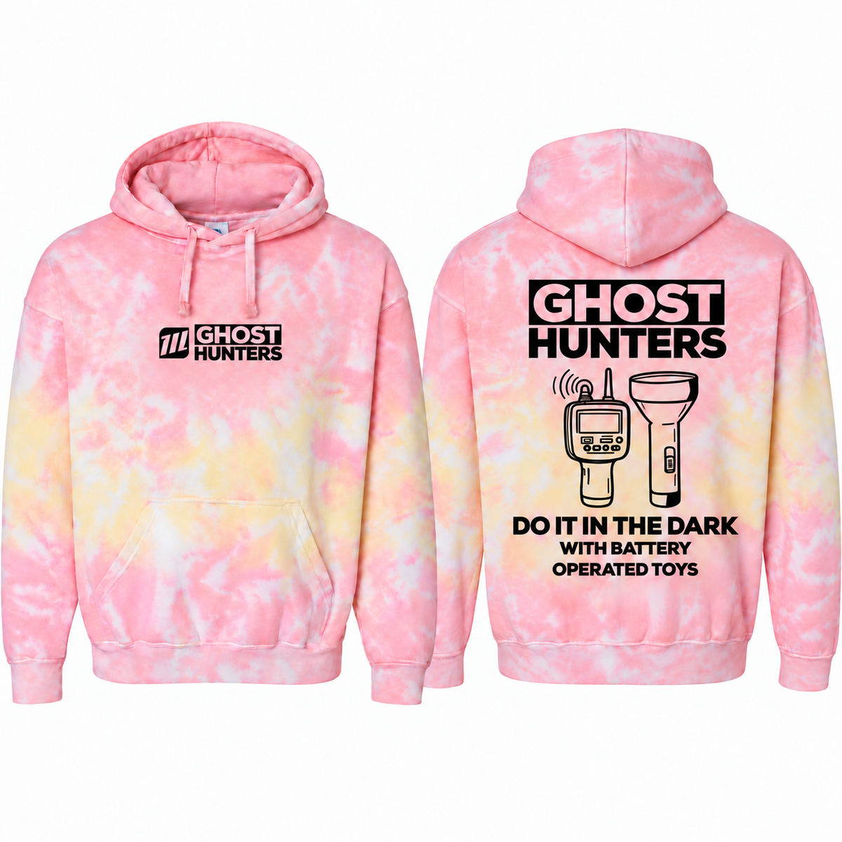 Do It In The Dark Hoodie - Cotton Candy