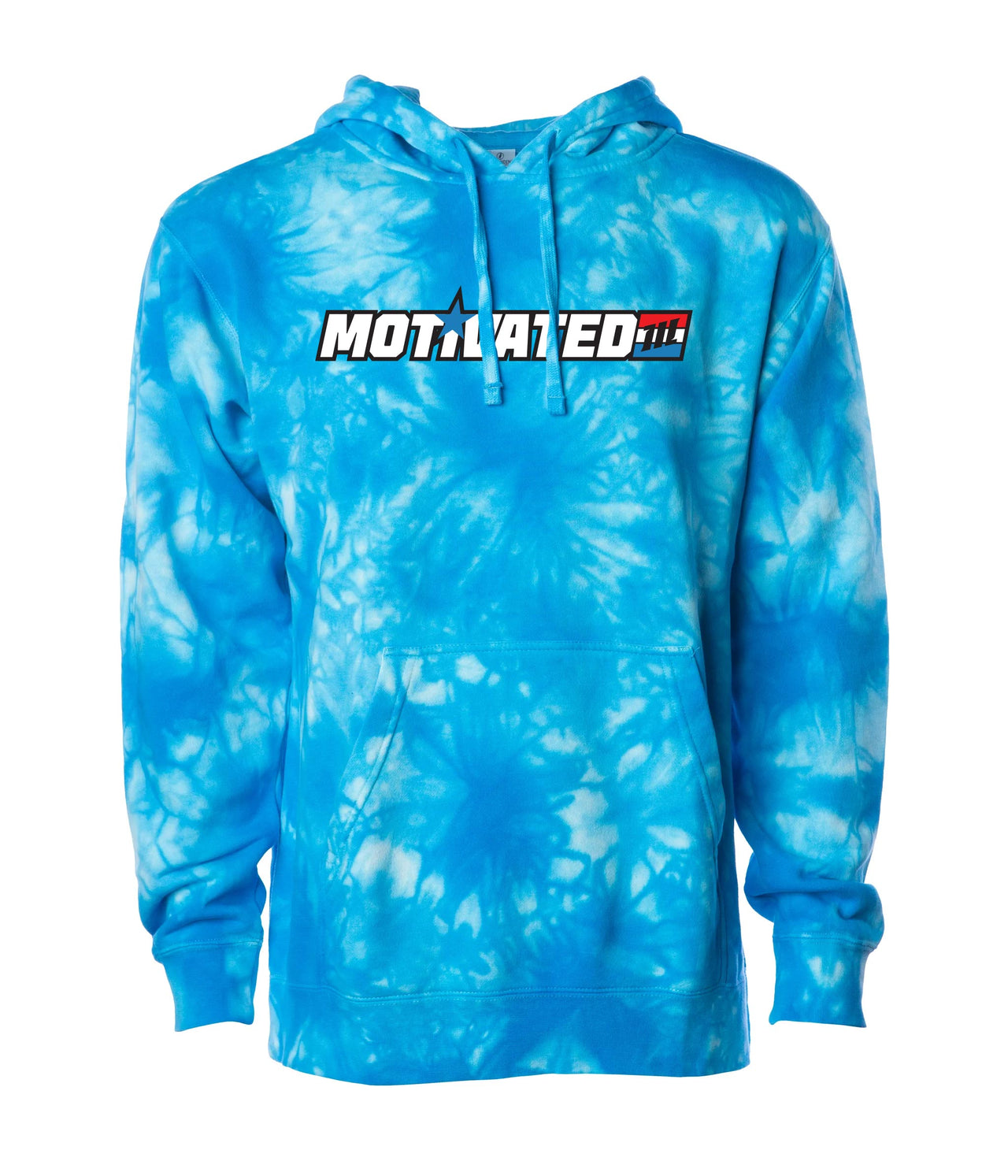 Jet Tie Dye Hoodie - Aqua