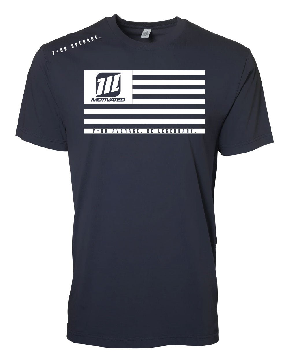 MTVD Flag Shirt - Navy