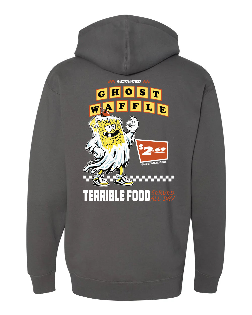 Ghost Waffle Hoodie