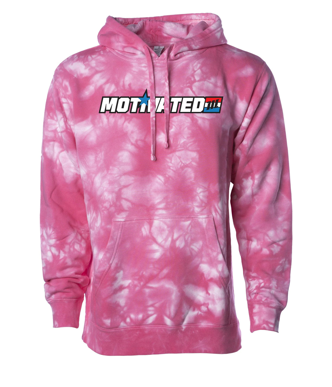 Jet Tie Dye Hoodie - Pink