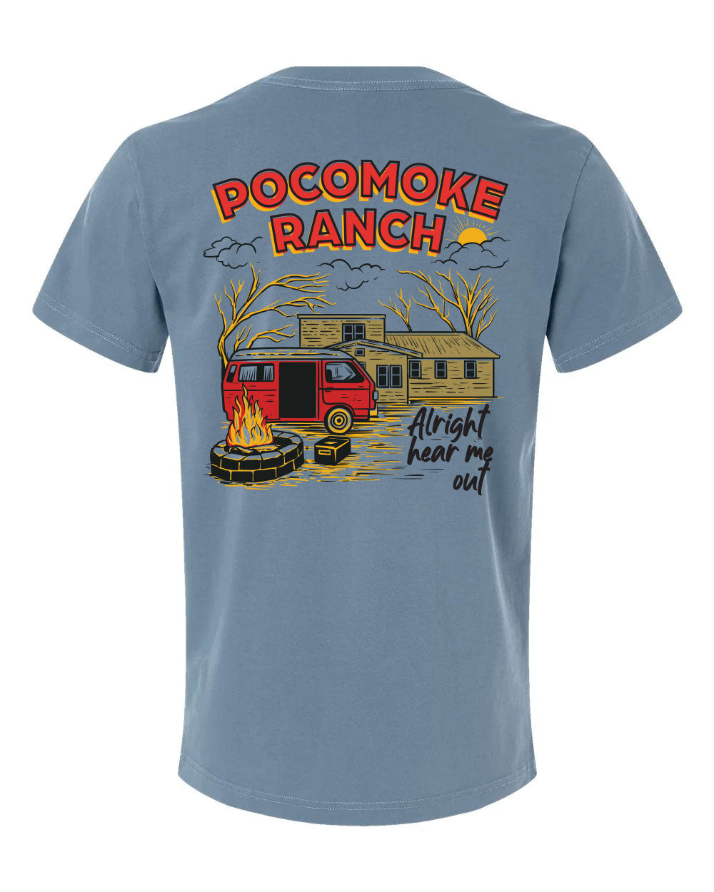 Hear Me Out Shirt (Slate Blue)