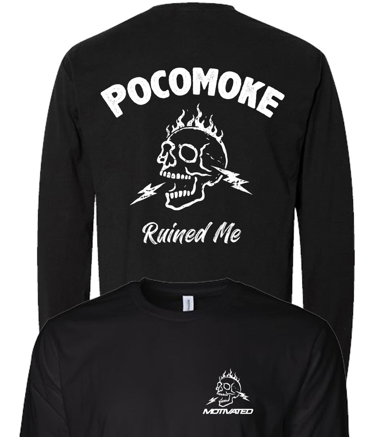 Long Sleeve Pocomoke Ruined Shirt