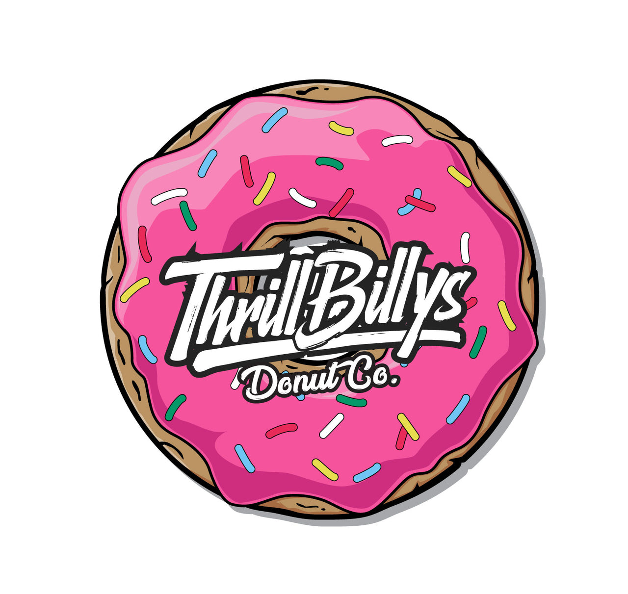 ThrillBilly Donut Co Sticker
