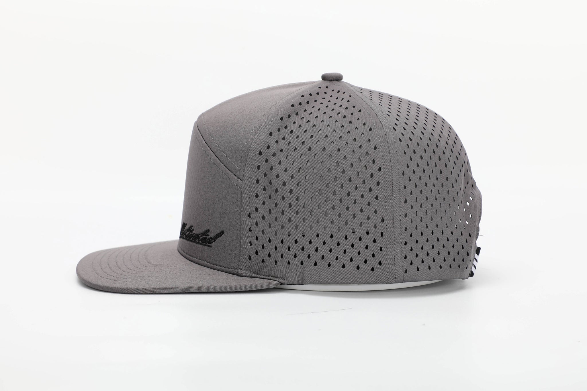Signature Snapback Hat- Grey