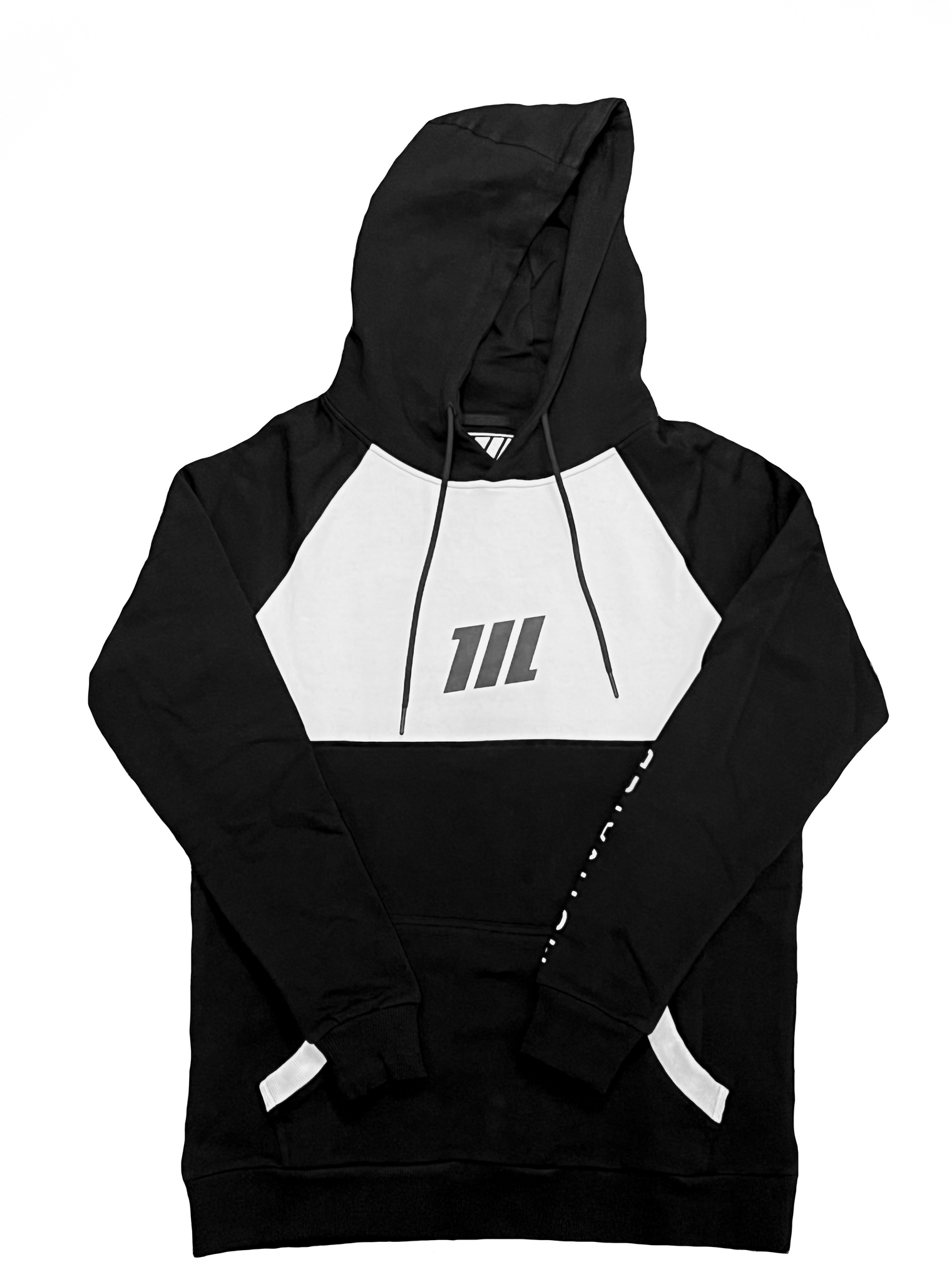 Movement Hoodie Black & White (Athletic Fit)