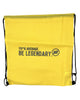 Be Legendary Drawstring Bag- Yellow